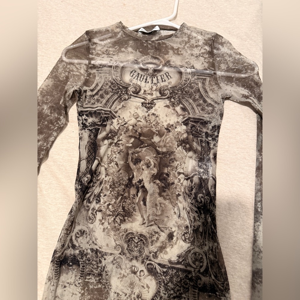 Jean Paul Gaultier Brown Patterned set